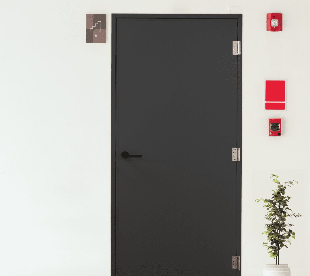 Porta Corta Fogo Pintada Ral9003